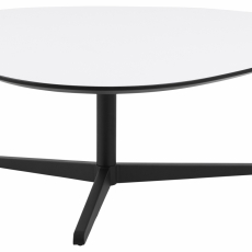 Konferenční stolek Baddy, 103 cm, bílá / černá - 1