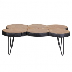 Konferenční stolek Bagli 2, 115 cm, masiv akát