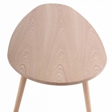 Konferenční stolek Barnie, 90 cm, přírodní dřevo - 4