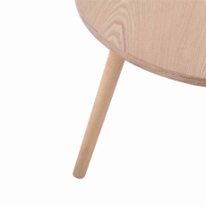 Konferenční stolek Barnie, 90 cm, přírodní dřevo - 5