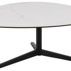 Konferenční stolek Barnsley, 100 cm, bílá - 1