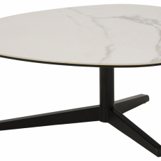 Konferenční stolek Barnsley, 84 cm, bílá - 5