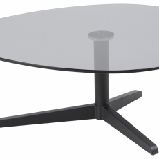 Konferenční stolek Barnsley, 84 cm, šedá - 2