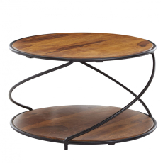 Konferenční stolek Barst, 58 cm, sheesham - 1