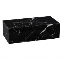 Konferenční stolek Batu, 100 cm, mramor
