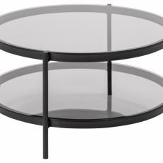 Konferenční stolek Bayonne, 79 cm, černá - 1