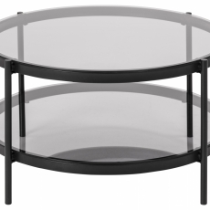 Konferenční stolek Bayonne, 79 cm, černá - 2