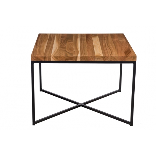 Konferenční stolek Besk, 100 cm, třešeň/černá - 1