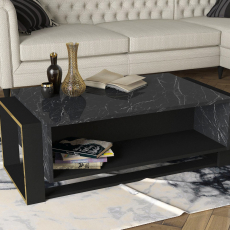 Konferenční stolek Bianco, 106 cm, černá - 3