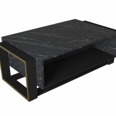 Konferenční stolek Bianco, 106 cm, černá - 1