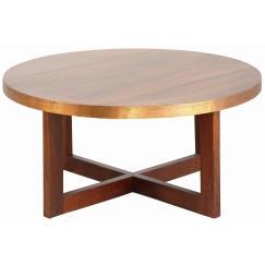 Konferenční stolek Binde, 75 cm, hnědá