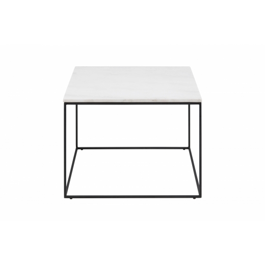 Konferenční stolek Bolton, 60 cm, bílá - 1