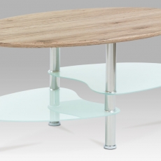 Konferenční stolek Boris, 90 cm, dub - 1
