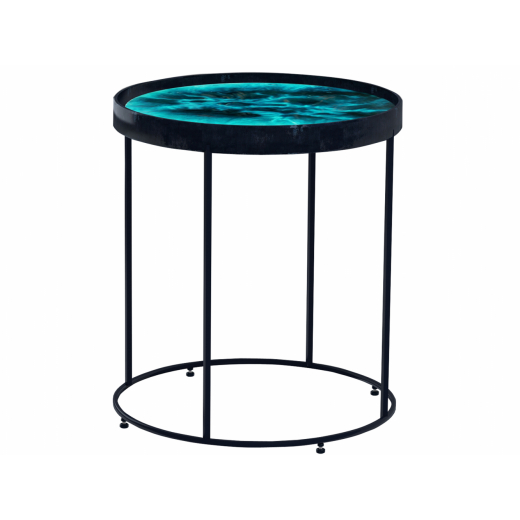 Konferenční stolek Brie, 47 cm, modrá - 1