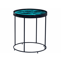 Konferenční stolek Brie, 47 cm, modrá