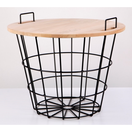 Konferenční stolek Cala, 59 cm, černá - 1