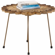 Konferenční stolek Came, 60 cm, masivní mango - 3