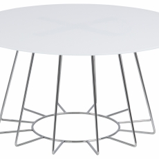 Konferenční stolek Casia, 80 cm, bílá - 9