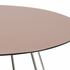 Konferenční stolek Casia, 80 cm, stříbrná - 2