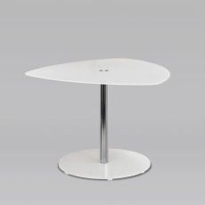 Konferenční stolek Cheryl 50 cm, podnož chrom - 1