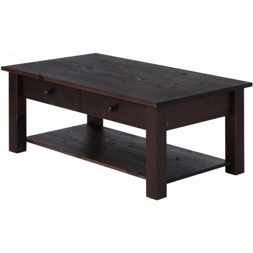 Konferenční stolek Chico, 100 cm, tmavě hnědá - 1