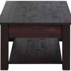 Konferenční stolek Chico, 100 cm, tmavě hnědá - 6