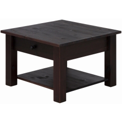 Konferenční stolek Chico, 60 cm, tmavě hnědá