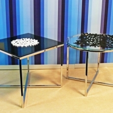 Konferenční stolek Claire hranatý, černá - 5