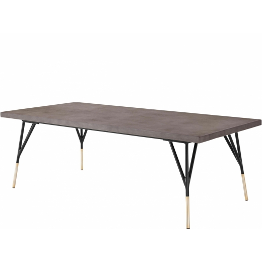 Konferenční stolek Clin, 137 cm, černá - 1