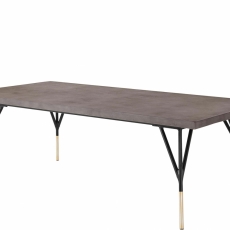 Konferenční stolek Clin, 137 cm, černá - 1