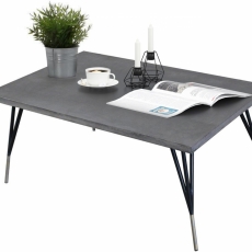 Konferenční stolek Clin, 137 cm, černá - 4