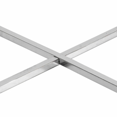 Konferenční stolek Cross, 55 cm, černá - 3