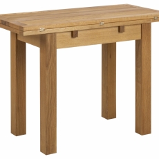 Konferenční stolek Daelan, 100 cm, dub - 1