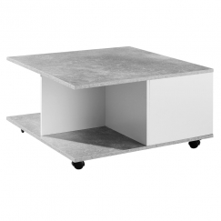 Konferenční stolek Dera, 70 cm, šedá