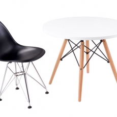 Konferenční stolek Desire, 60 cm, bílá - 2