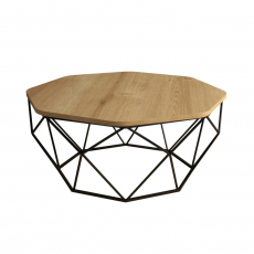 Konferenční stolek Diamond, 90 cm, dub - 1
