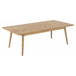 Konferenční stolek Dorney, 140 cm, dub