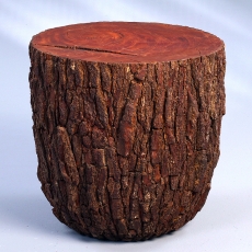 Konferenční stolek Drago, 54 cm, borovice s kůrou - 2
