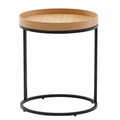 Konferenční stolek Elea, 55 cm, hnědá