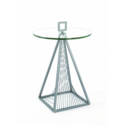 Konferenční stolek Elliot, 57 cm, šedá - 1