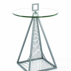 Konferenční stolek Elliot, 57 cm, šedá - 1