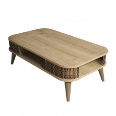 Konferenční stolek Eylül, 105 cm, dub - 1