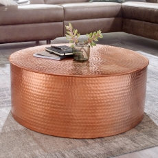 Konferenční stolek Faus, 75 cm, měděná - 2