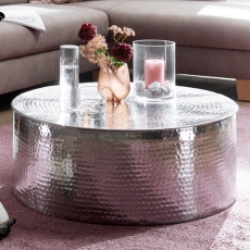 Konferenční stolek Faus, 75 cm, stříbrná - 2