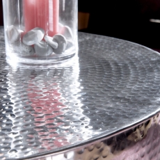 Konferenční stolek Faus, 75 cm, stříbrná - 6