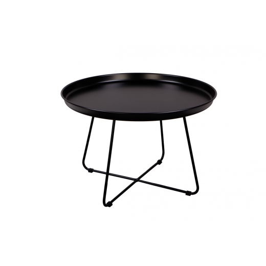 Konferenční stolek Foden, 63 cm, černá - 1