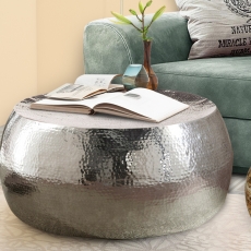 Konferenční stolek Gero, 83 cm, stříbrná - 2