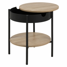 Konferenční stolek Gerran, 45 cm, dub  - 3
