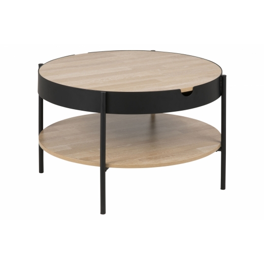 Konferenční stolek Gerran, 75 cm, dub  - 1