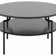 Konferenční stolek Goldington, 80 cm, černá - 3